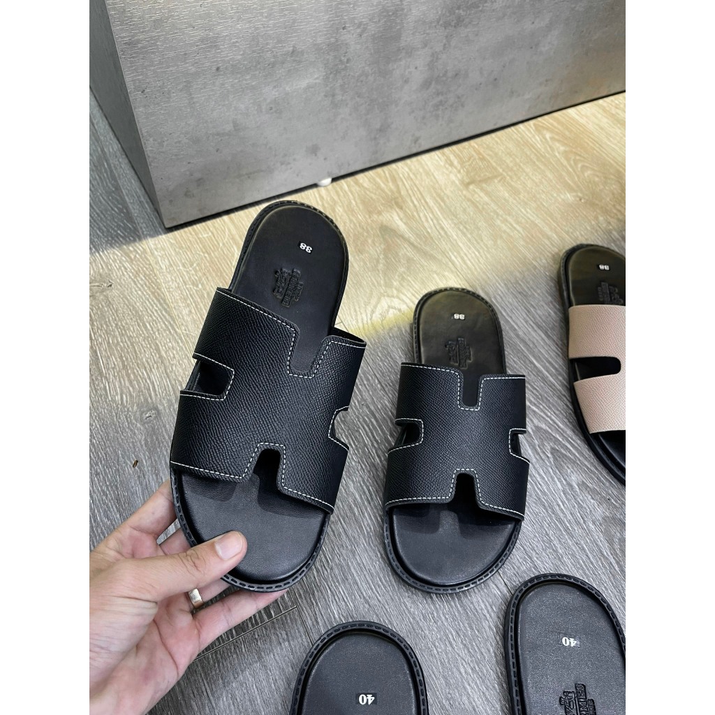 Dép Lê HM Siêu Nét - Dép Nam HM Da Nam Nữ Thời Trang