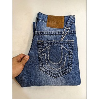 quần jean nam ông địa chỉ nổi màu xanh jean ống đứng chất xịn cao cấp