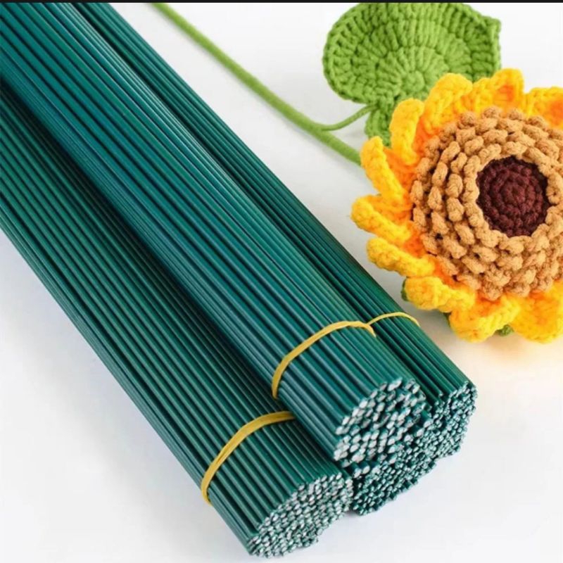 100 Cành Kẽm làm hoa , Cắm Hoa Sáp,Hoa Giấy,Hoa Nhựa,Hoa Giấy Nhún ,cành kẽm Dài 40cm_CT04