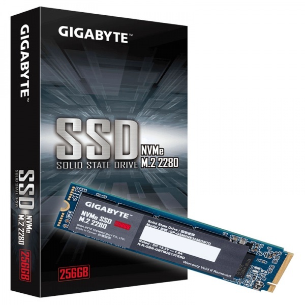 Ổ SSD Gigabyte 256GB M.2 2280 PCIe NVMe bảo hành 3 năm 1 đổi 1