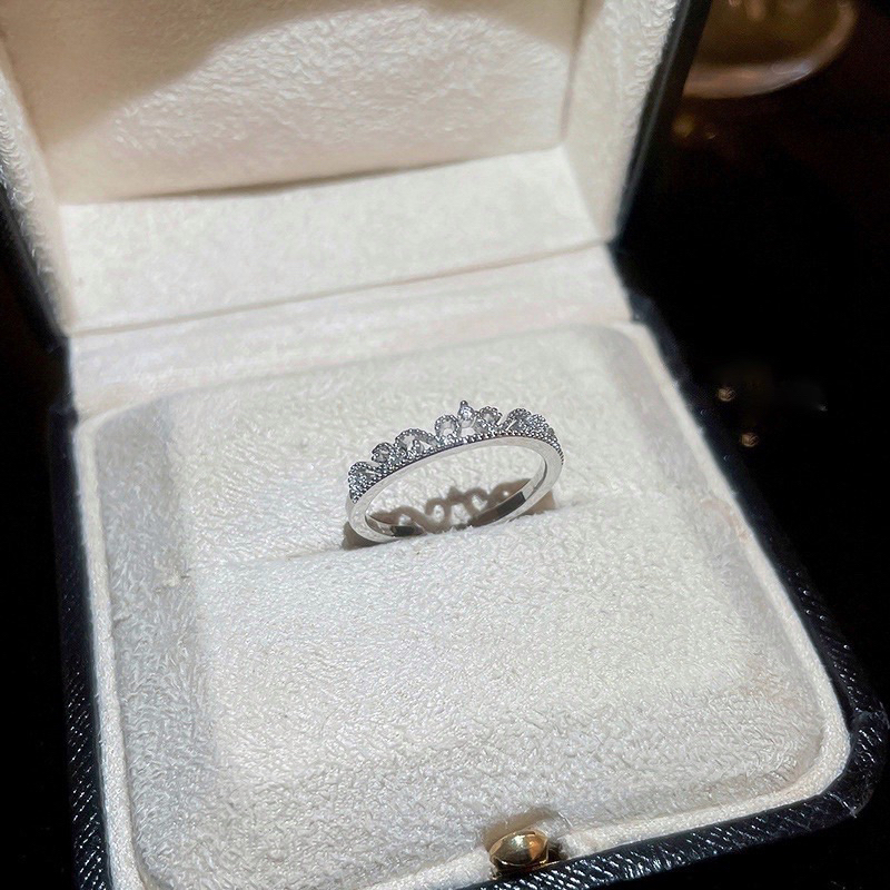 Nhẫn nữ pandora đá pha lê xinh xắn