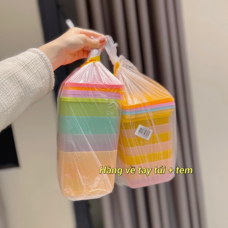 🆘🆘🆘 SET 10 HỘP TUPPER WARE PASTEL 2023 🆘🆘