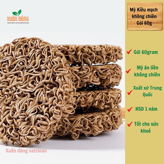 Mì kiều mạch soba không chiên, eatclean, giảm cân gói 60g