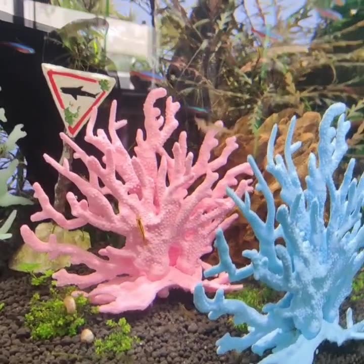 Mô hình San Hô nhân tạo trang trí bể cá cảnh đẹp mắt