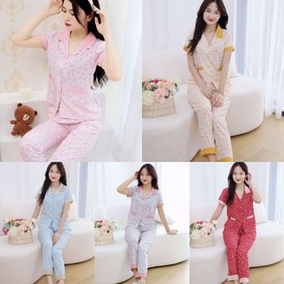 [BunnySky] Đồ bộ pizama lụa, lụa xinh cập bến