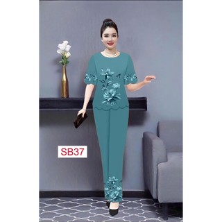 Đồ bộ lụa cao cấp DÀNH TẶNG BÀ TẶNG MẸ
