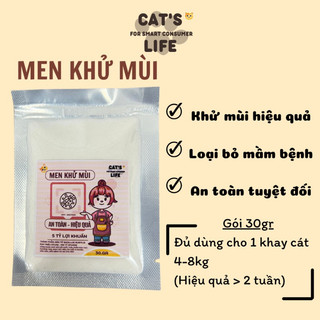 Men khử khuẩn cát vệ sinh