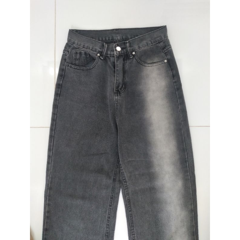 Jean ống rộng eo 66_68 dài 108