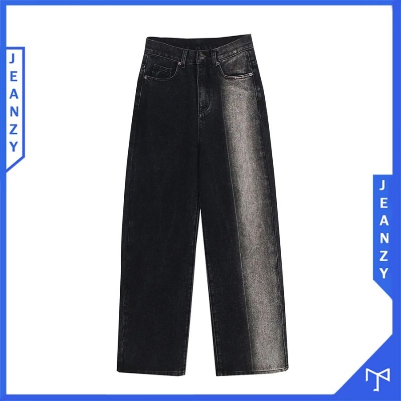 Jean ống rộng eo 66_68 dài 108