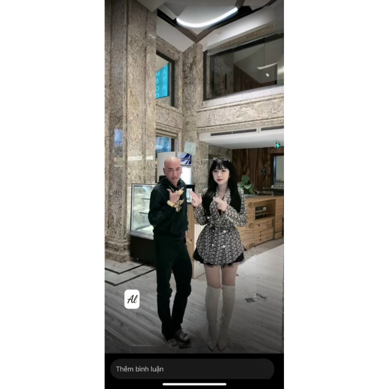 Áo vest nữ chùm mông dáng rộng 2 lớp siêu hot