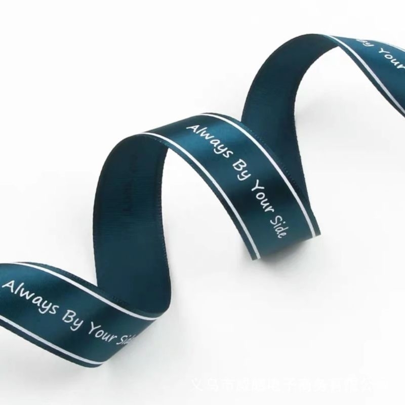 Ruy băng lụa satin chữ Always viền hàn