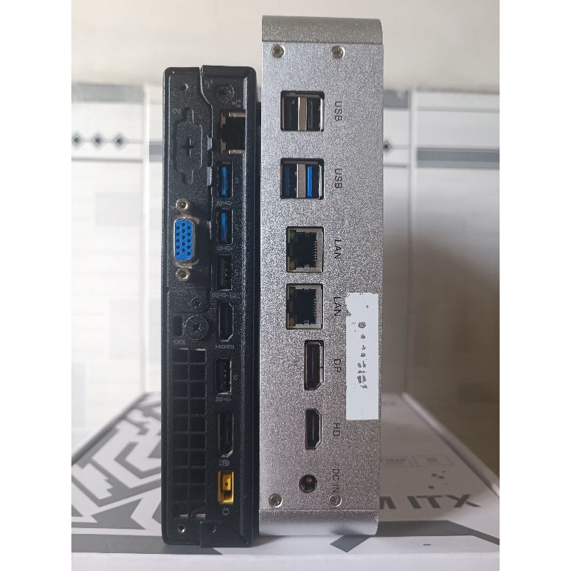 Máy tính mini Fanless i5 7360u htpc itx