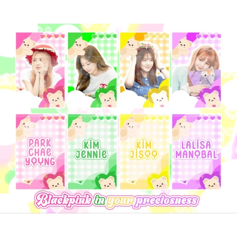Combo 100 Thẻ Card Des 20 Mẫu Hình Nhóm Nhạc Nữ Black Pink | Giá Rẻ Nhất Shoppe