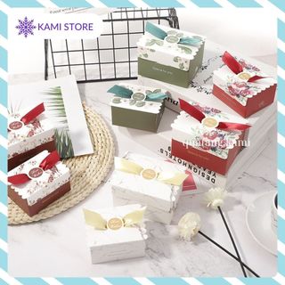 Hộp quà tặng, trang trí, tiệc cưới, Noel, sự kiện, sinh nhật, hộp quà đựng son, trang sức, nước hoa mini Kami Store