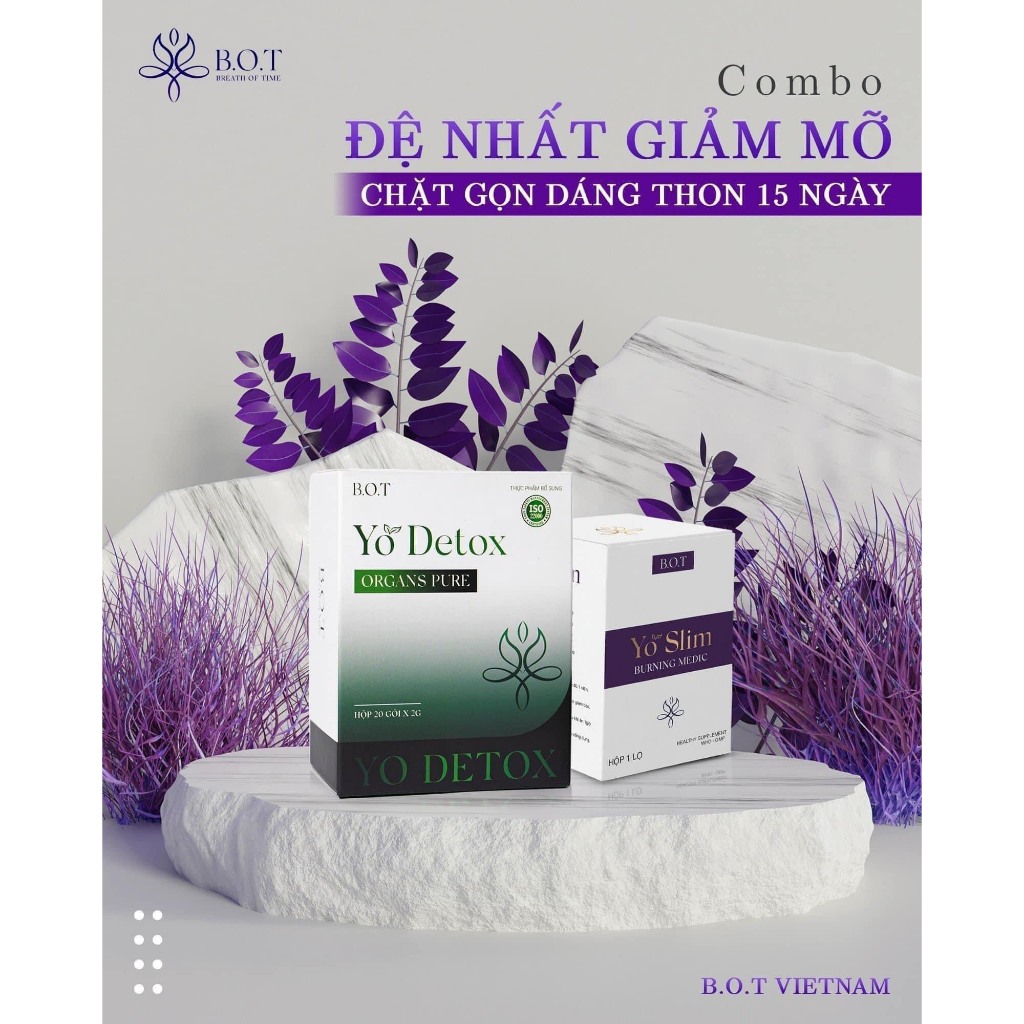 Giảm cân Yo slim,Yo detox -Chính hãng B.O.T giúp giảm cân an toàn 2