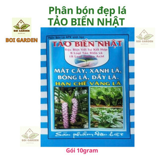 Phân bón lá tảo biển nhật 10ml - mát cây, xanh bóng lá, dầy lá