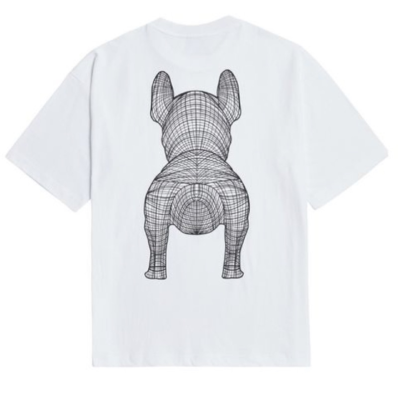 Áo phông Lifework Big Logo Basic White LW225TS990 màu trắng