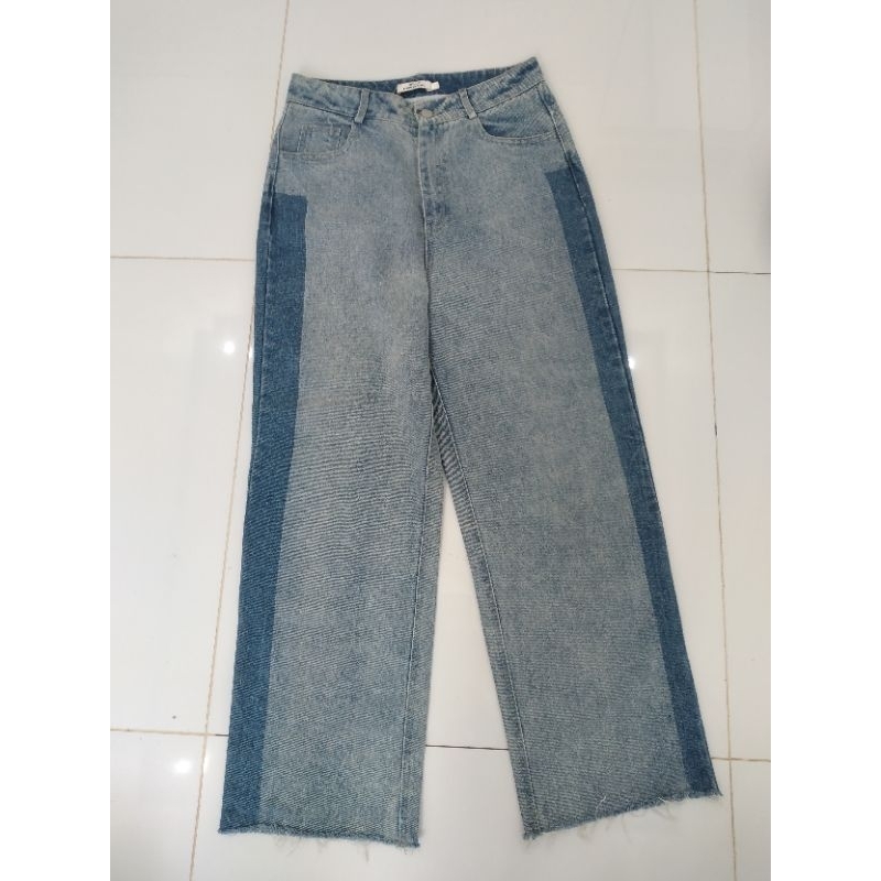 Jean Phối eo 72 dài 100