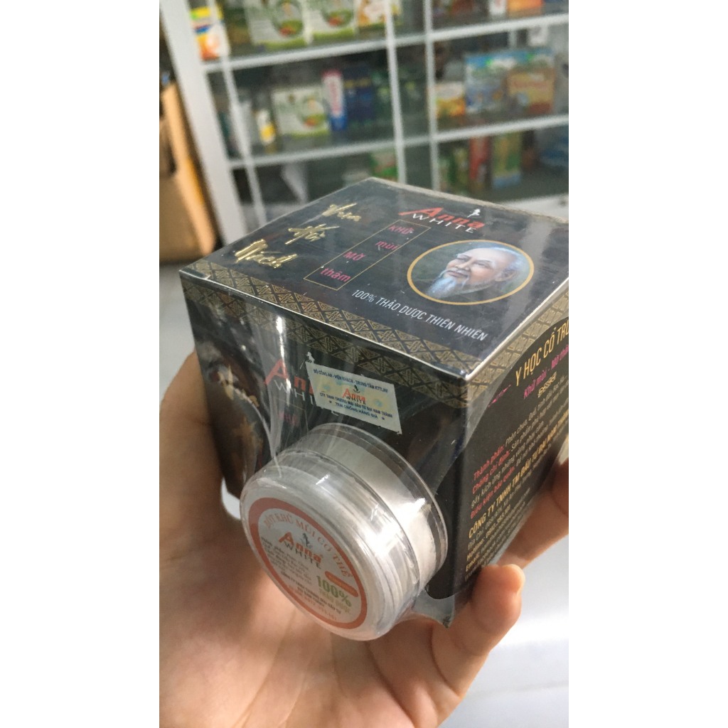 Chính hãng.VUA HÔI NÁCH ANNA WHITE, 100% thảo duoc, khử mùi, giảm thâm kèm  tặng hủ nhỏ 7g