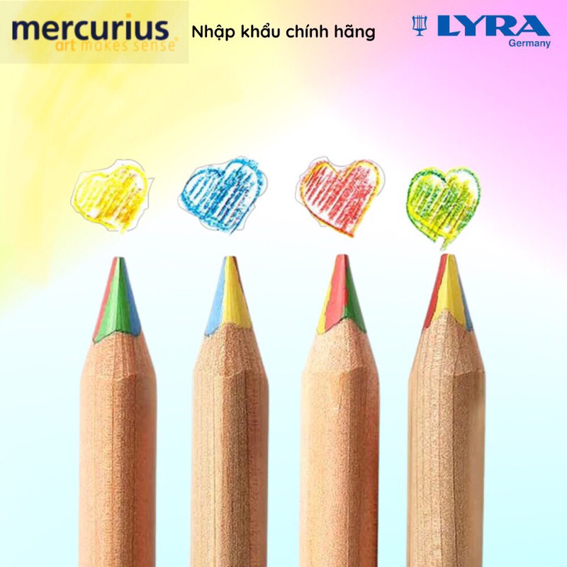 Chì Màu Cầu Vồng Lyra - Học Liệu WALDORF