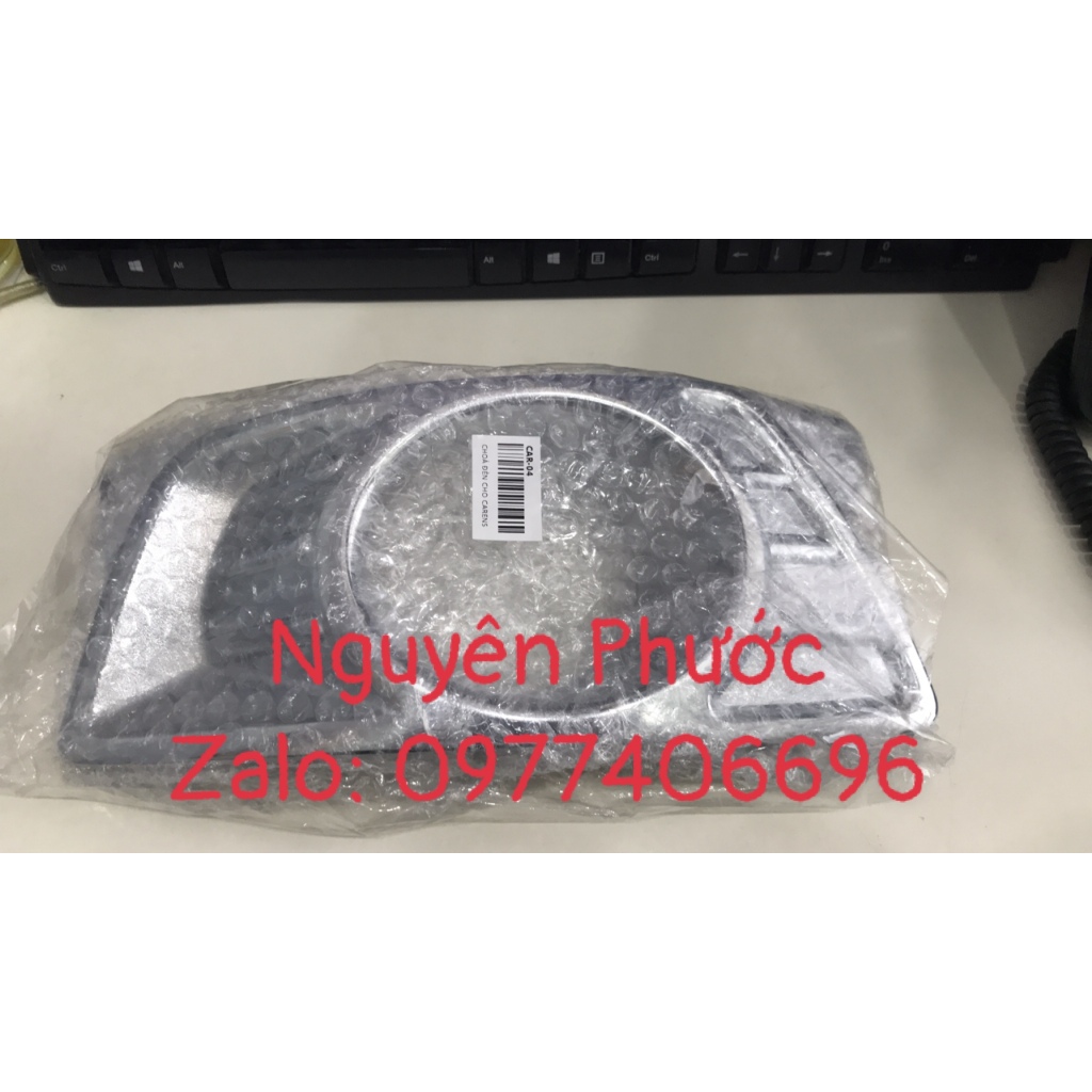 Ốp mạ trang trí viền đèn gầm KIA CARENS 2006 - 2014 : Nhựa ABS cao cấp / Giá 1 cặp