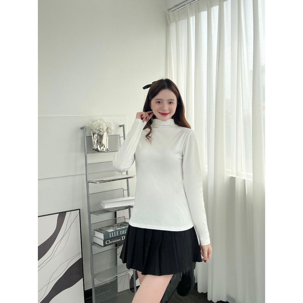 Áo giữ nhiệt dáng basic dễ mặc,bảng màu vintage Hari GenZ 346 P13K1