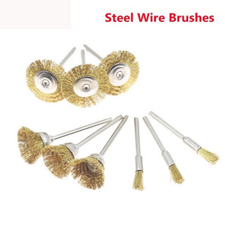 Chổi đồng đánh gỉ mini trục 3.17mm ❤️freeship❤️ >>>>