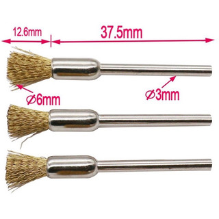 chổi đồng đánh gỉ mini trục 3.17mm ❤️freeship❤️   >>>>