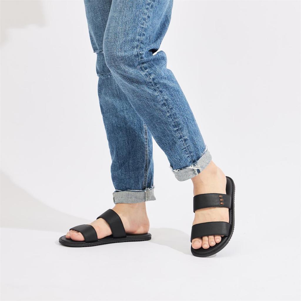 Dép Nam MWC 7810 - Dép Nam Quai 2 Ngang Cách Điệu Thời Trang Phong Cách Cá Tính