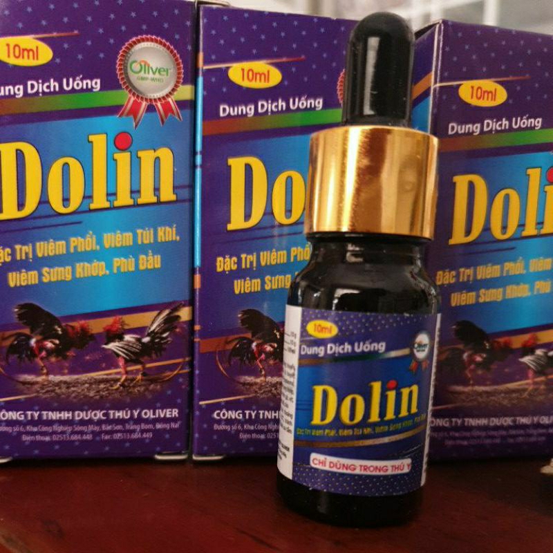 Dolin 10ml khò khè sổ mũi