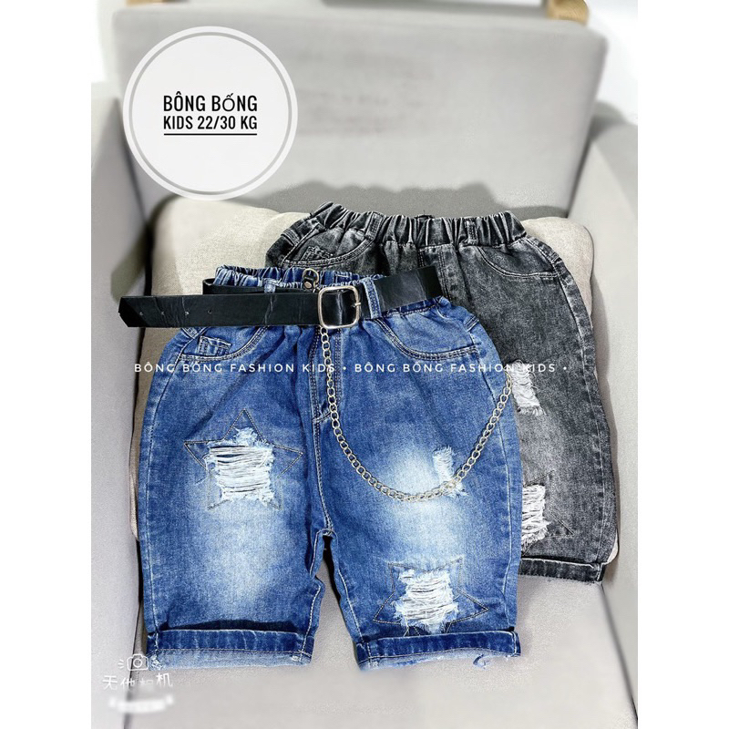 Quần jean ,bò ngố lửng rách hàng qc