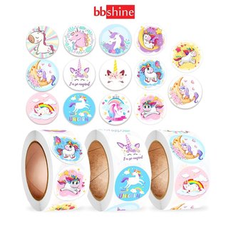 Sticker khen thưởng khích lệ việc học tập cho bé nhiều hoạ tiết đáng yêu (Cuộn 500 sticker) BBShine – ST014