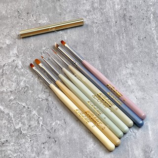 cọ nét cọ bản cọ đắp gel hiệu KIRAME cán đẹp lông xịn lẻ cây