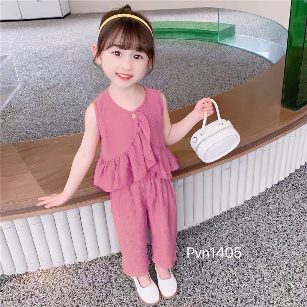 Set bộ 2 dây bé gái mùa hè cực xinh 8-25kg