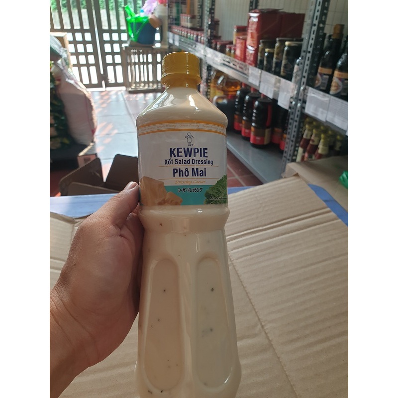 NƯỚC XỐT PHÔ MAI KEWPIE (ĐÓNG CHAI 1 lít)