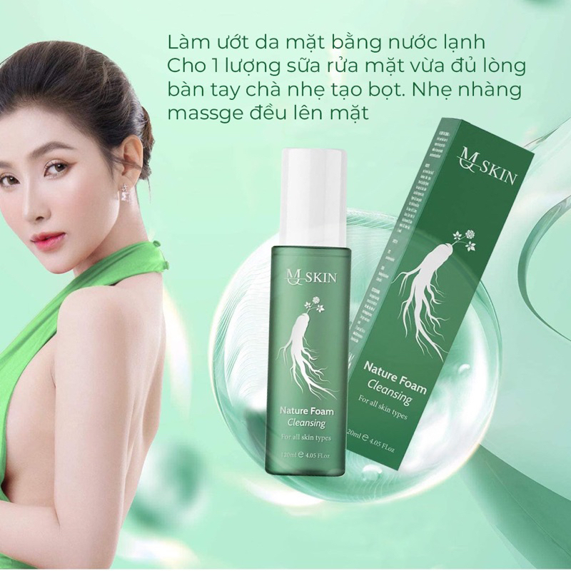 Sữa rửa mặt Nhân Sâm