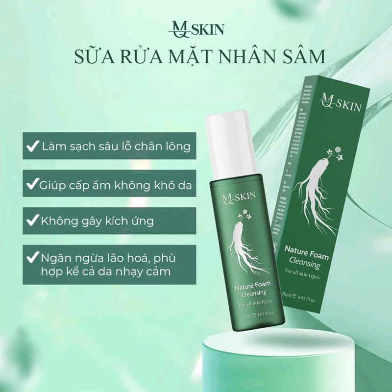 Sữa rửa mặt Nhân Sâm