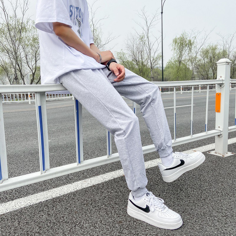 Quần Thể Thao Nam , quần jogger trơn bo gấu form 40-70kg 🔔 - TÂMSHOP