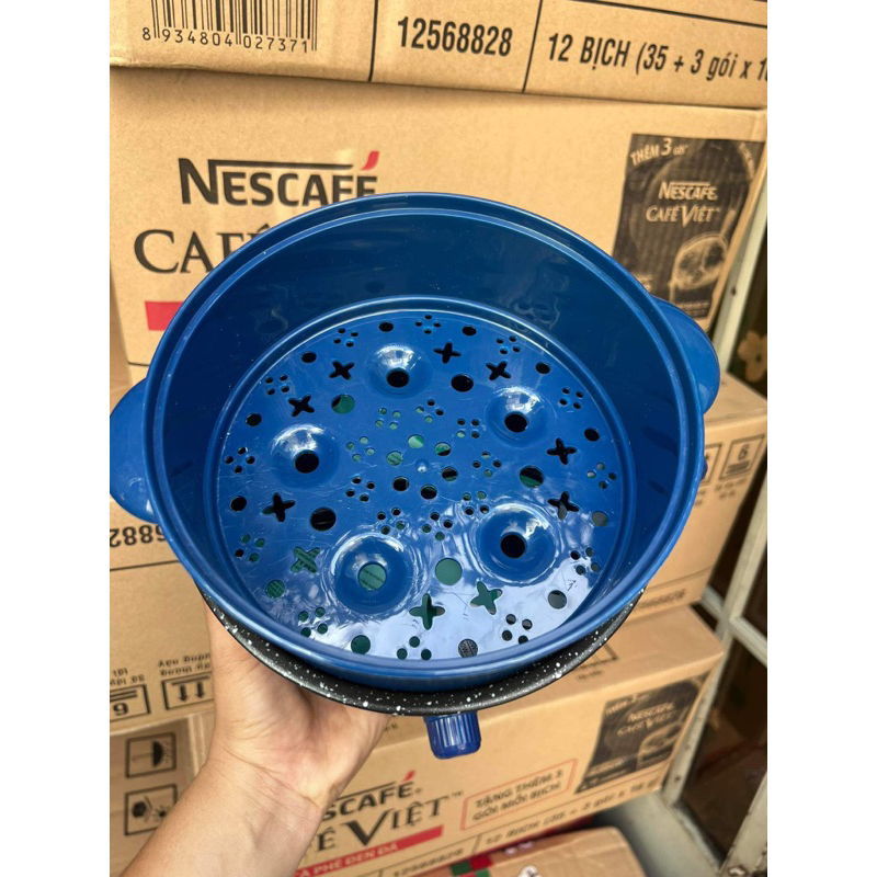 Ca Nấu Mì Và Hấp Thức Ăn Inox Cao Cấp 1L8 Hkm vitadairy