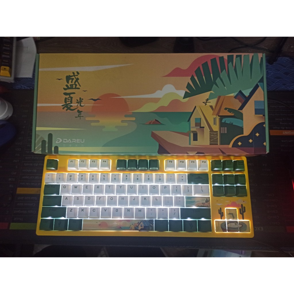 Bàn phím cơ Dareu A87 A98PRO hàng new chính hãng bảo hành 6 tháng