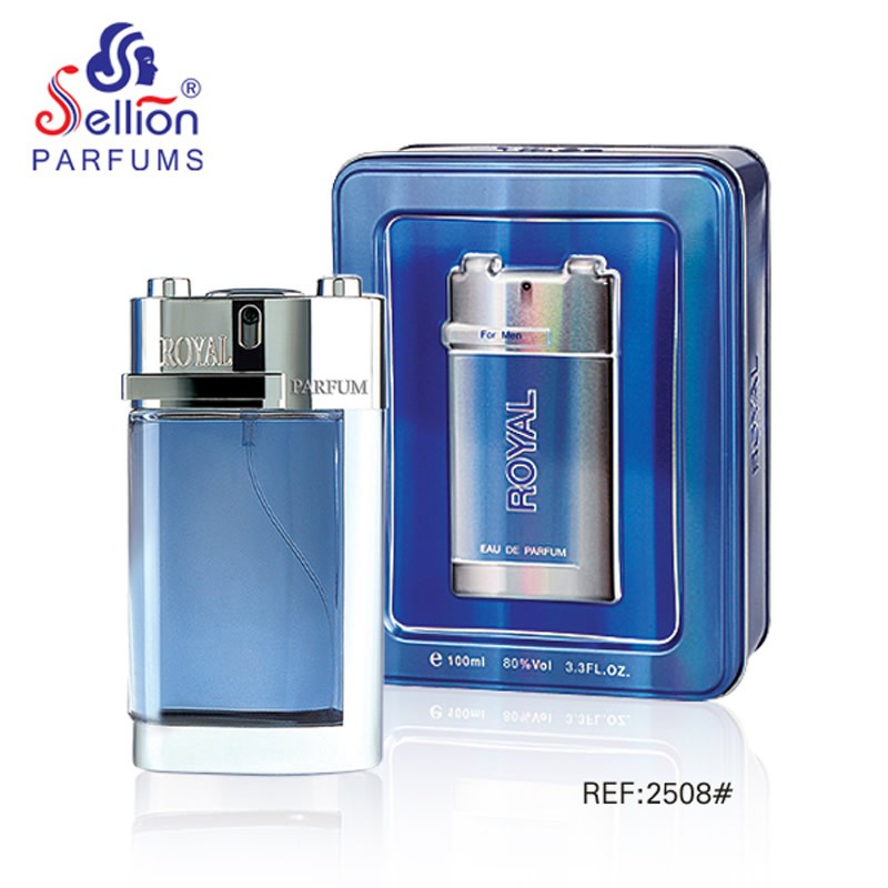 Nước Hoa Nam Chính Hãng SELLION ROYAL HỘP THIẾC Xanh Mùi hương nam tính sang trọng lịch lãm