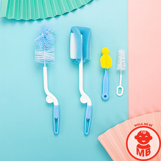 Cọ rửa bình sữa 4 chi tiết cho bé