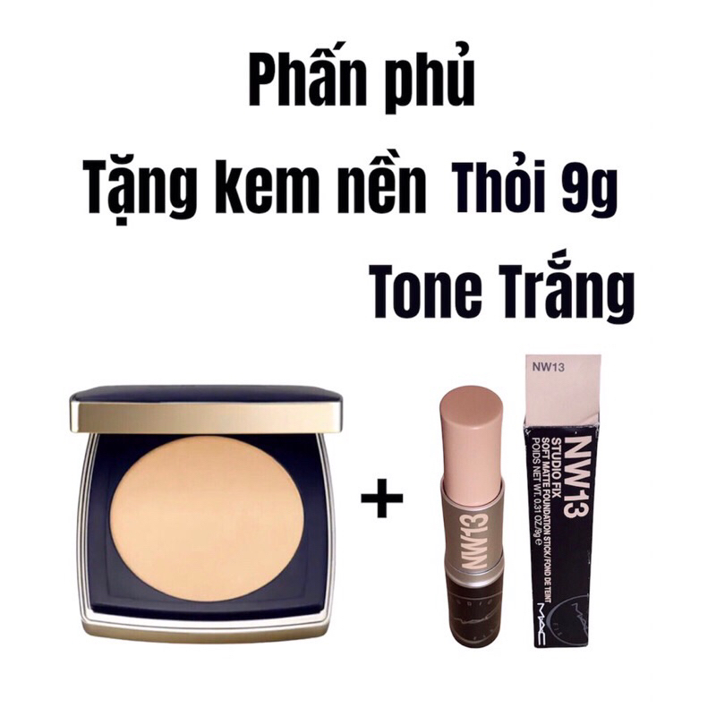 Phấn phủ nén lâu trôi ESTEE LAUDER 12g kèm quà tặng