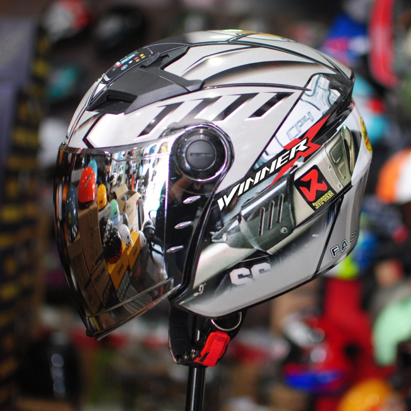 Mũ bảo hiểm 3/4 Royal M268 tem WINNERX Nhiều màu