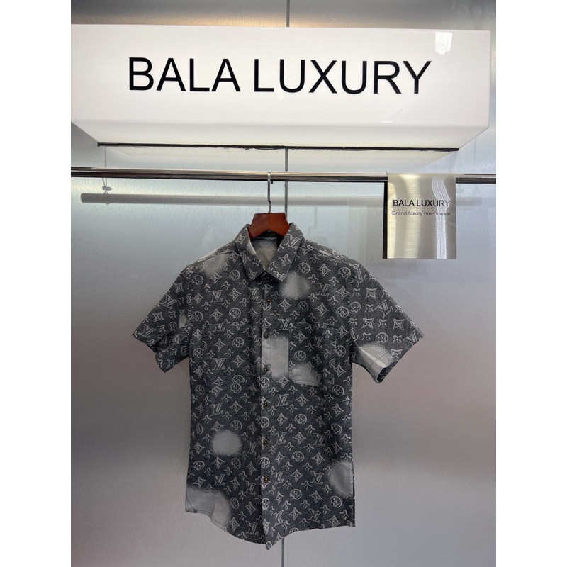 ÁO SƠMI TAY NGẮN LV LOANG