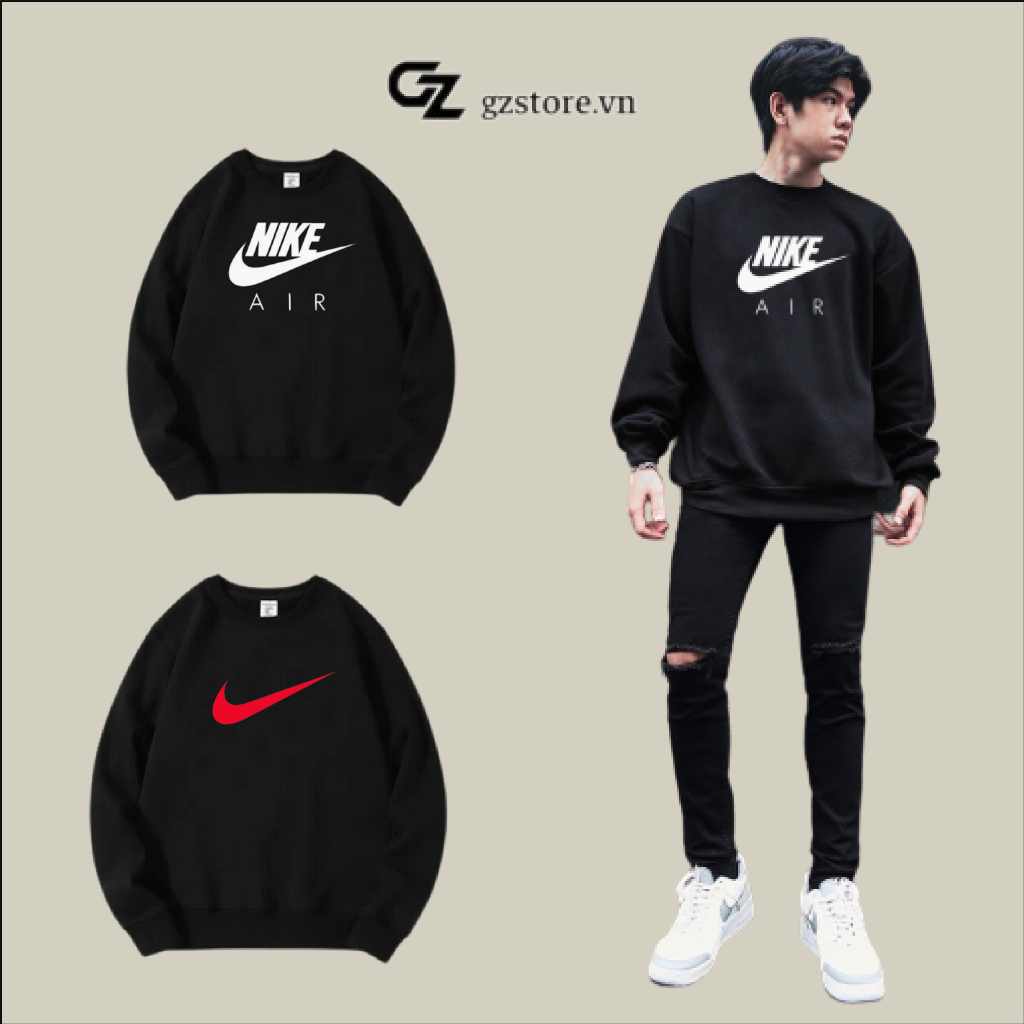 Áo Sweater Nike có túi trước form rộng chất liệu nỉ mềm  mại thời thượng phong cách unisex dễ phối trẻ trung GZ0554.