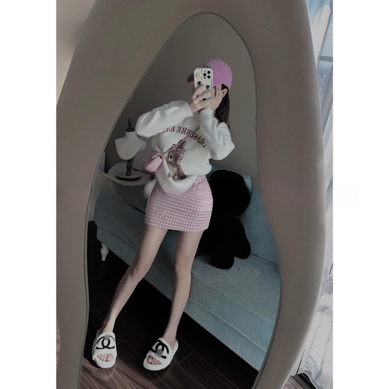 Áo Len Thỏ Hồng QCCC