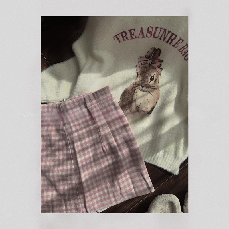 Áo Len Thỏ Hồng QCCC