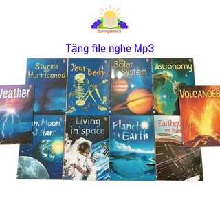 SÁCH - Usborne Beginners Science - bộ 10 cuốn bìa mềm và file nghe Mp3