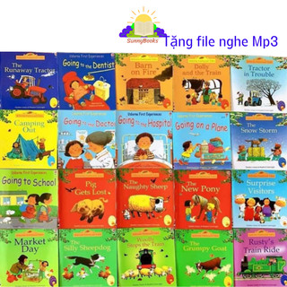 Sách - usborne farmyard tales- bộ 20 cuốn, tặng file nghe mp3